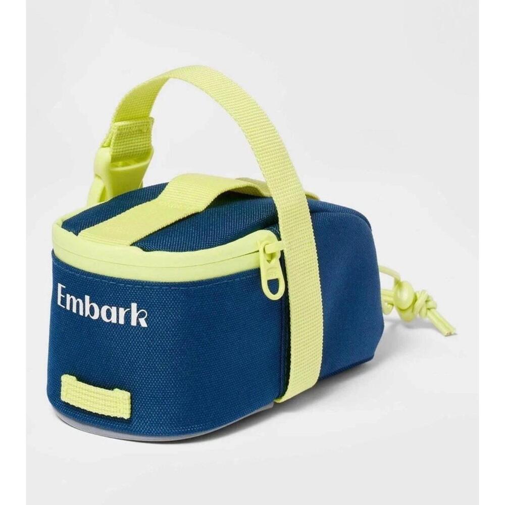 Embark Rear Saddle Bike Bag Navy Bright Yellow Embark Bike